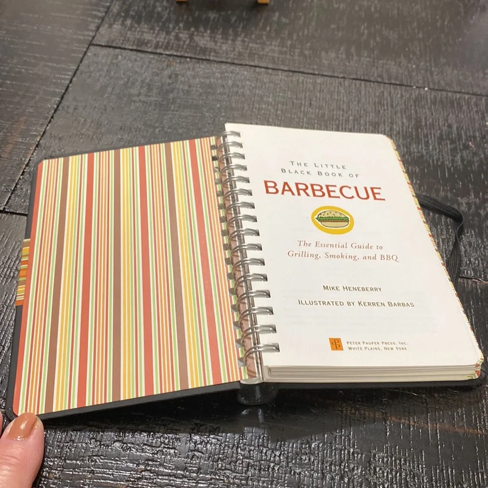 Little Black Book Of Barbecue Book!